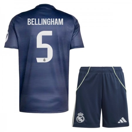 Real Madrid Bellingham 5 Barn Bortedrakt 2025-26 Kortermet Real Madrid Bellingham 5 Barn Bortedrakt 2025-26 Kortermet
